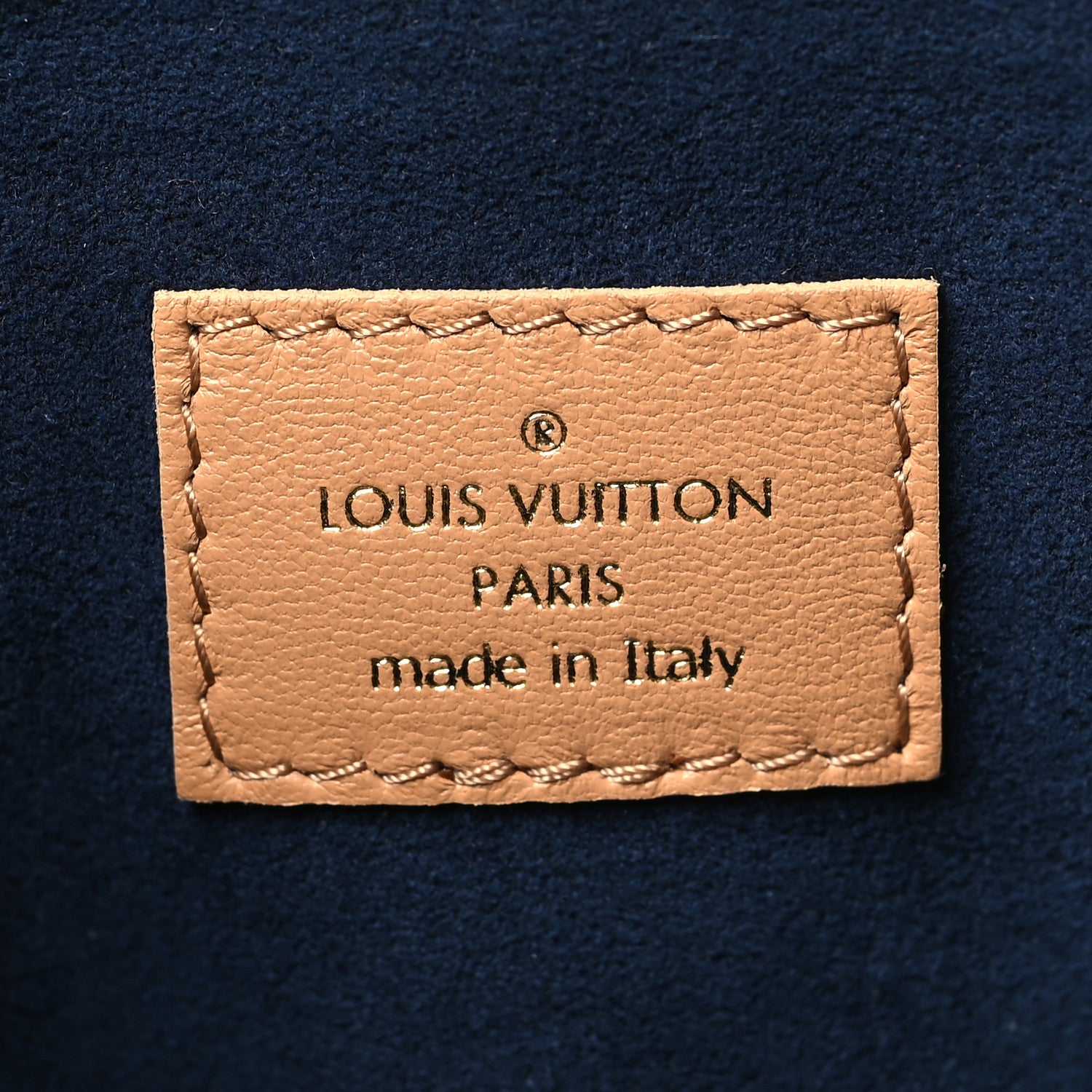 Louis Vuitton Lambskin Embossed Monogram Coussin PM Camel 8 of 11