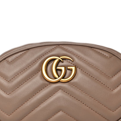 Gucci Calfskin Matelasse GG Marmont Belt Bag 75 30 Porcelain Rose 10 of 16