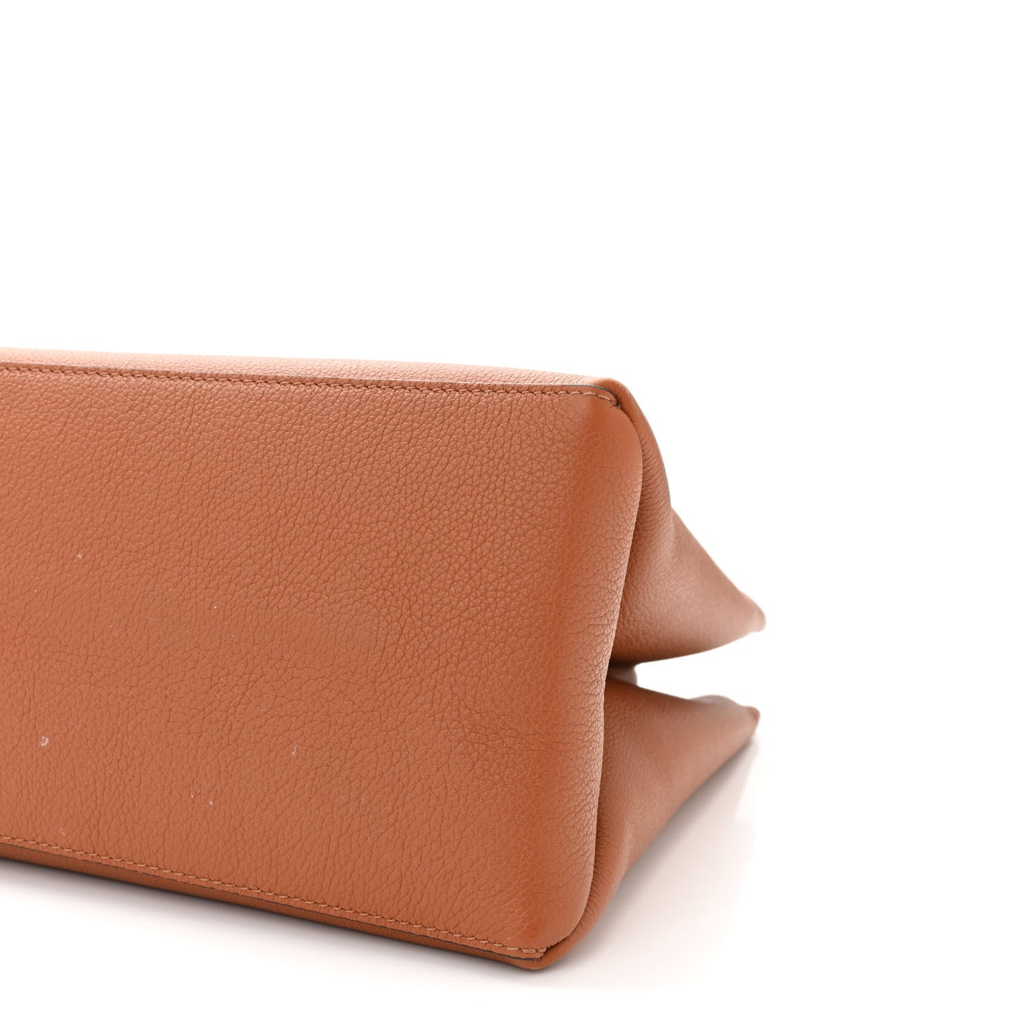 Louis Vuitton Grained Calfskin Lockme Shopper Chataigne 10 of 13