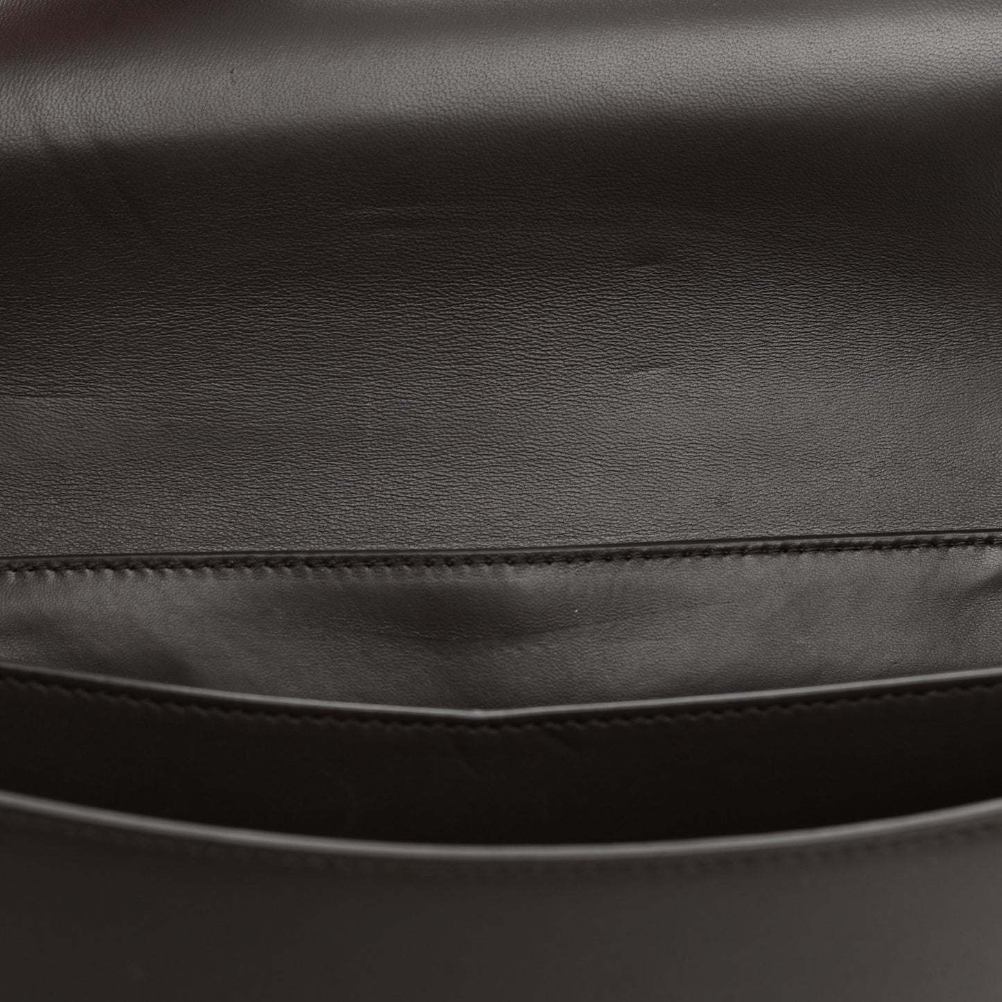 Calfskin Mount Envelope Bag Fondant