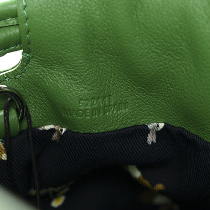 Loewe x SUNA FUJITA Nappa Bunny Mini Flamenco Knot Clutch Tropical Green 7 of 10