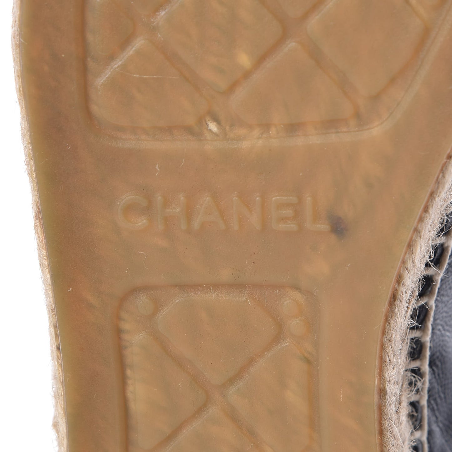 Lambskin CC Espadrilles 40 Black