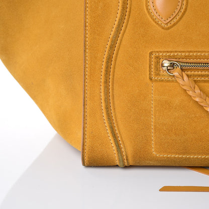 Celine Suede Medium Phantom Luggage Amber 15 of 18