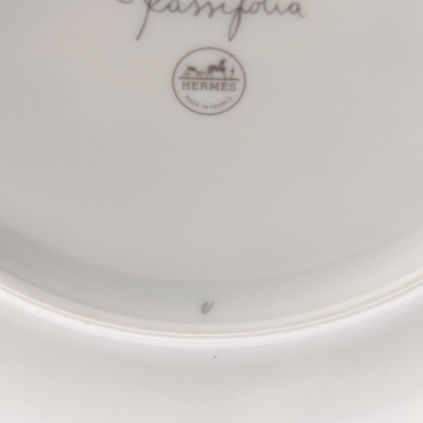 Porcelain Passifolia Dessert Plate N°2 Set of 2