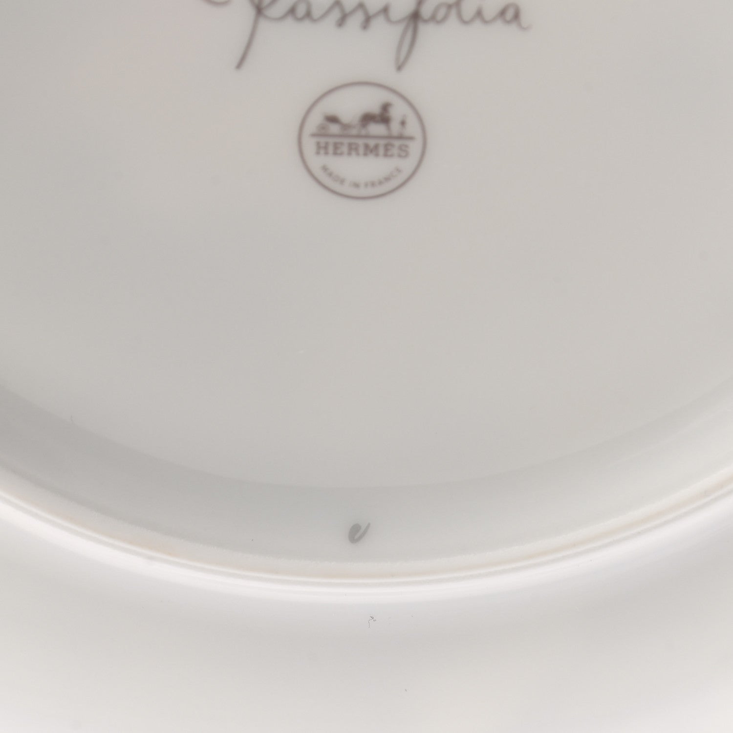 Hermes Porcelain Passifolia Dessert Plate N°2 Set of 2 6 of 6