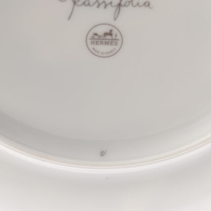 Hermes Porcelain Passifolia Dessert Plate N°2 Set of 2 6 of 6