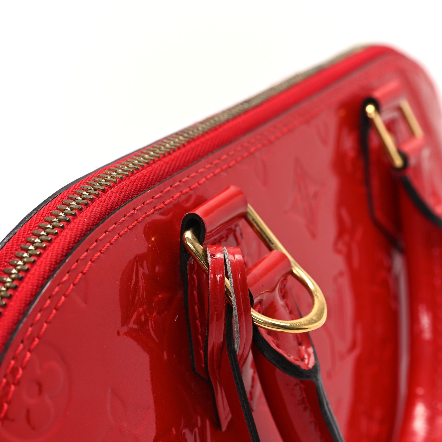 Louis Vuitton Vernis Alma PM Cherry 11 of 11
