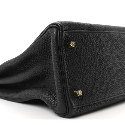 Hermes Togo Kelly Retourne 32 Black 8 of 9