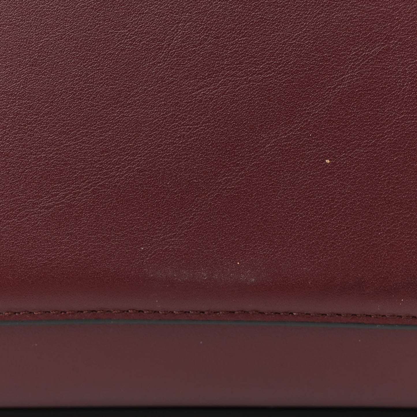 Calfskin Small West End Top Handle Bag Burgundy