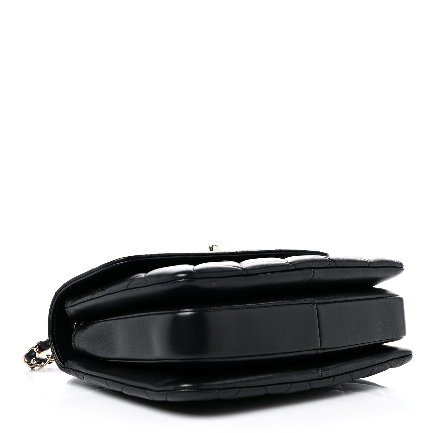 Chanel Lambskin Quilted Small Trendy CC Dual Handle Flap Bag Black 4 of 10