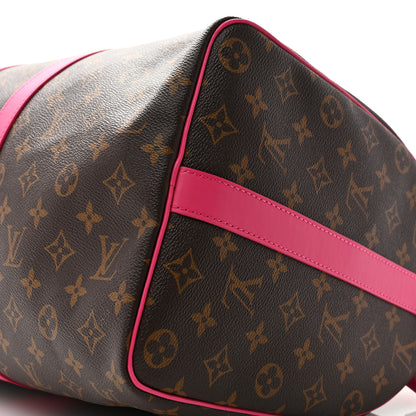 Louis Vuitton Monogram Keepall Bandouliere 45 Pondichery Pink 8 of 8