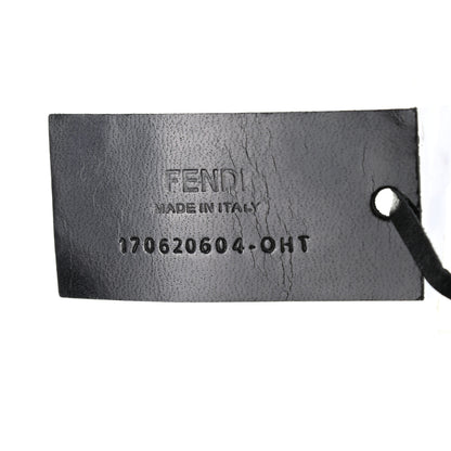 Fendi Vitello Monster Eyes Buckle Belt 120 48 Black 4 of 4