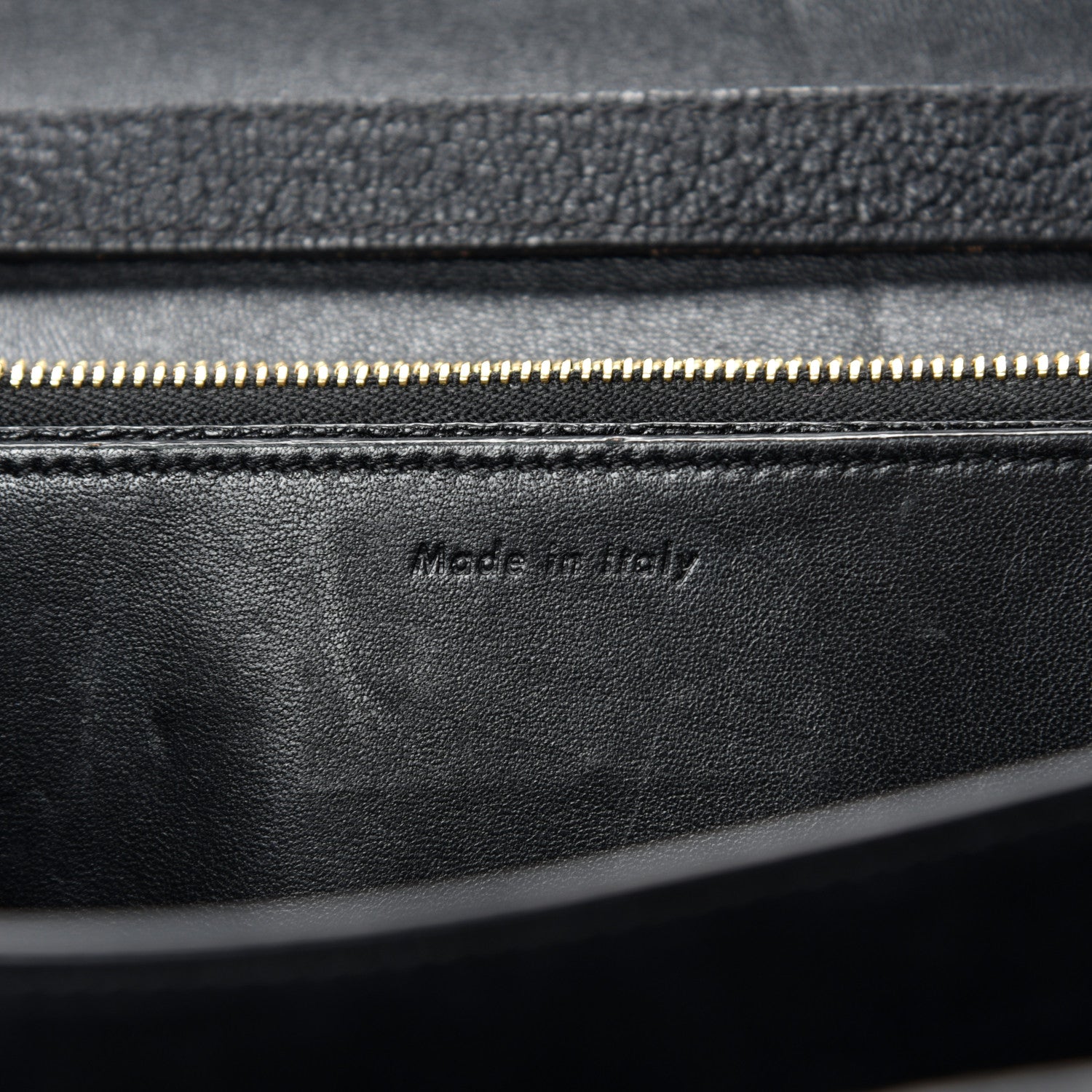 Celine Goatskin Medium Classic Box Flap Bag Black 10 of 12