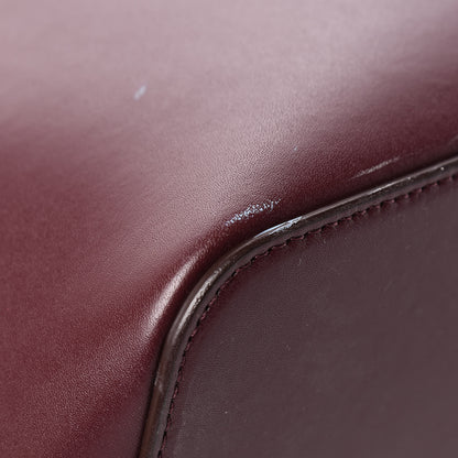 Givenchy Calfskin Large Whipstitch Antigona Tote Oxblood 12 of 14