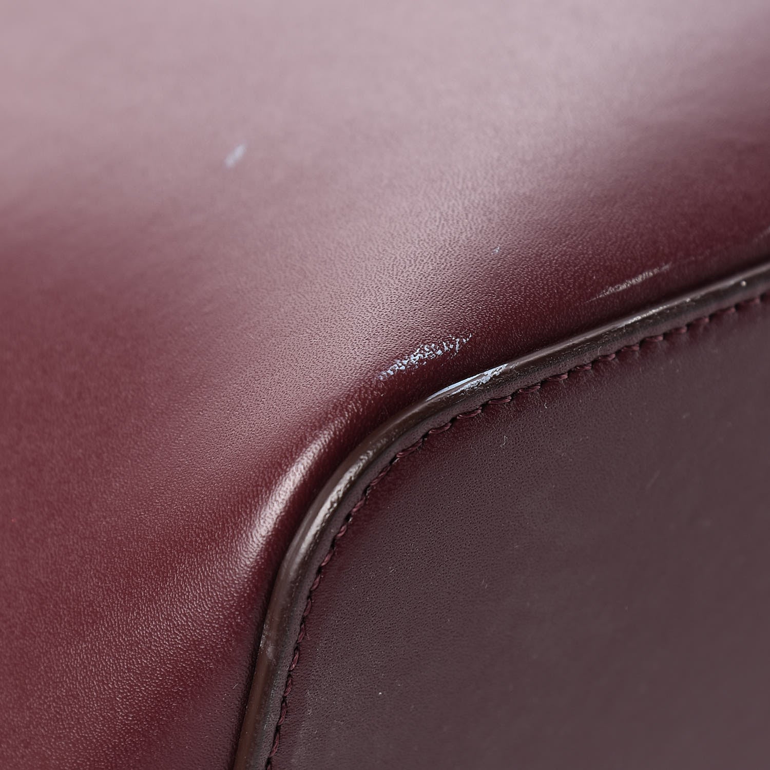 Givenchy Calfskin Large Whipstitch Antigona Tote Oxblood 12 of 14
