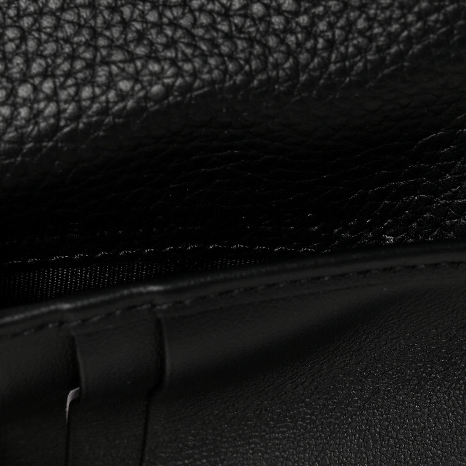 Christian Dior Oblique Calfskin Saddle Bifold Wallet Black 7 of 7