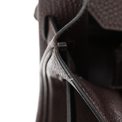 Hermes Togo Birkin 30 Chocolate 13 of 14