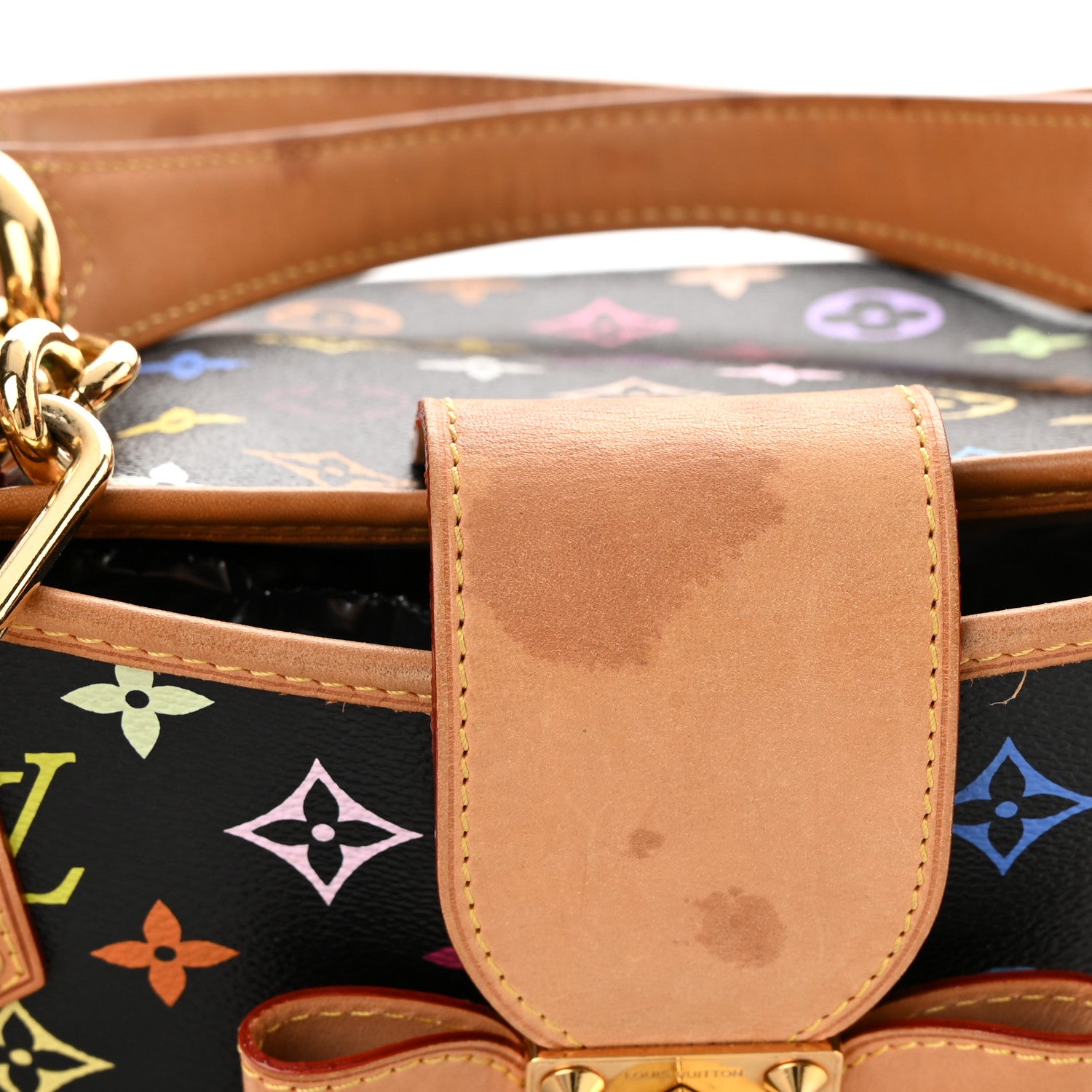 Louis Vuitton Monogram Multicolor Annie MM Black 13 of 18