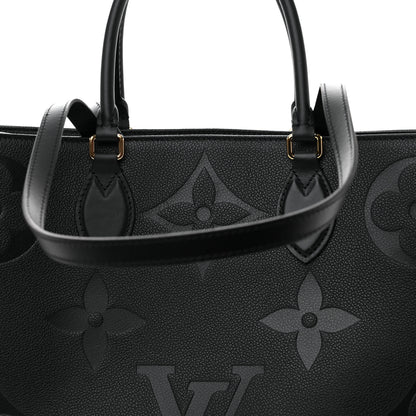 Louis Vuitton Empreinte Monogram Giant Onthego GM Black 7 of 9