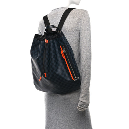 Louis Vuitton Damier Cobalt Race Backpack 2 of 9