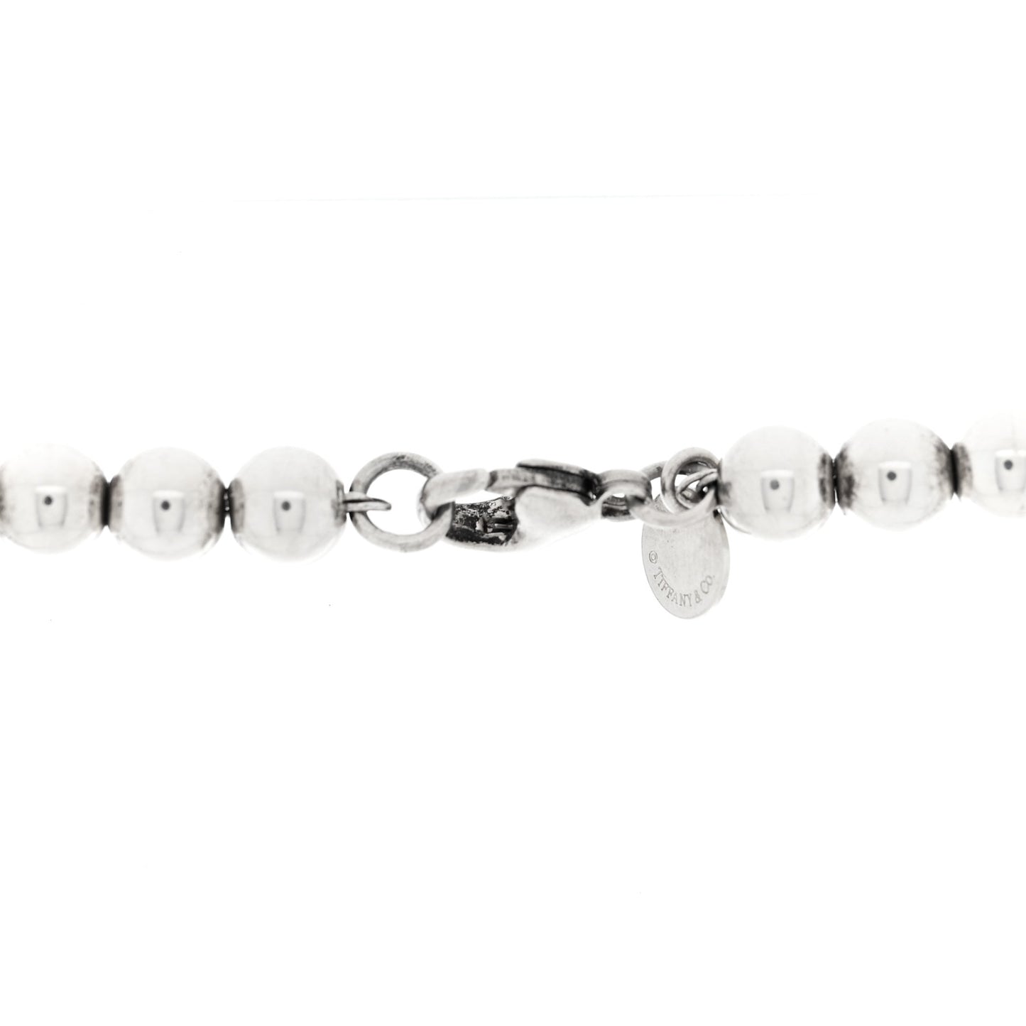 Sterling Silver HardWear Graduated Ball Necklace