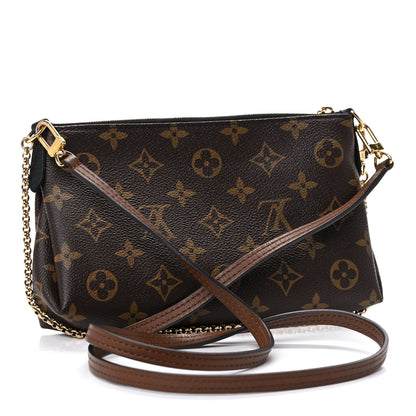 Louis Vuitton Monogram Pallas Clutch Black 3 of 14