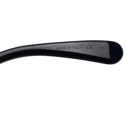 Gucci Acetate Square GG Web Sunglasses GG0714S Black 6 of 9