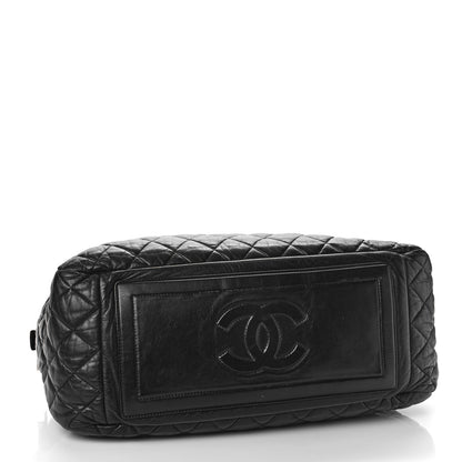 Chanel Lambskin Coco Cocoon Bowler Black 3 of 8
