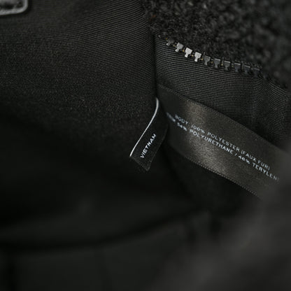 Marc Jacobs Polyester Cotton Mini The Teddy Traveler Tote Bag Black 8 of 11