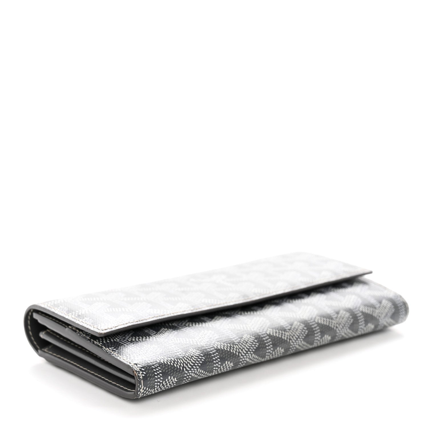 Goyard Goyardine Varenne Long Wallet Grey 4 of 11