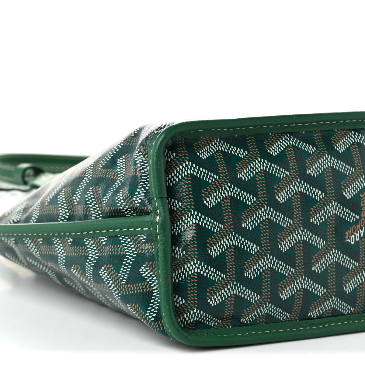 Goyardine Reversible Mini Anjou Green