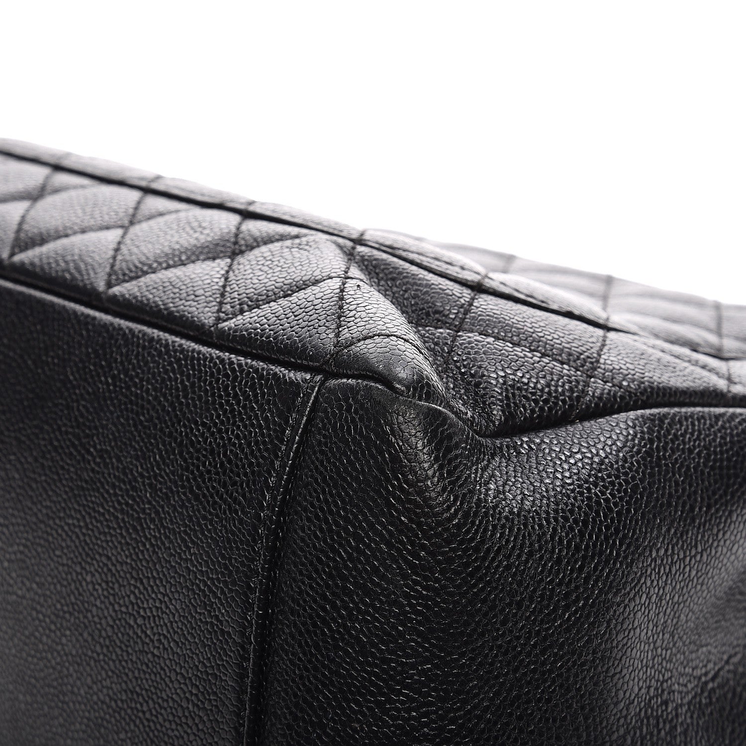 Chanel Caviar Quilted Grand Shopping Tote GST Black 11 of 14
