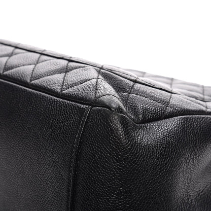 Chanel Caviar Quilted Grand Shopping Tote GST Black 11 of 14