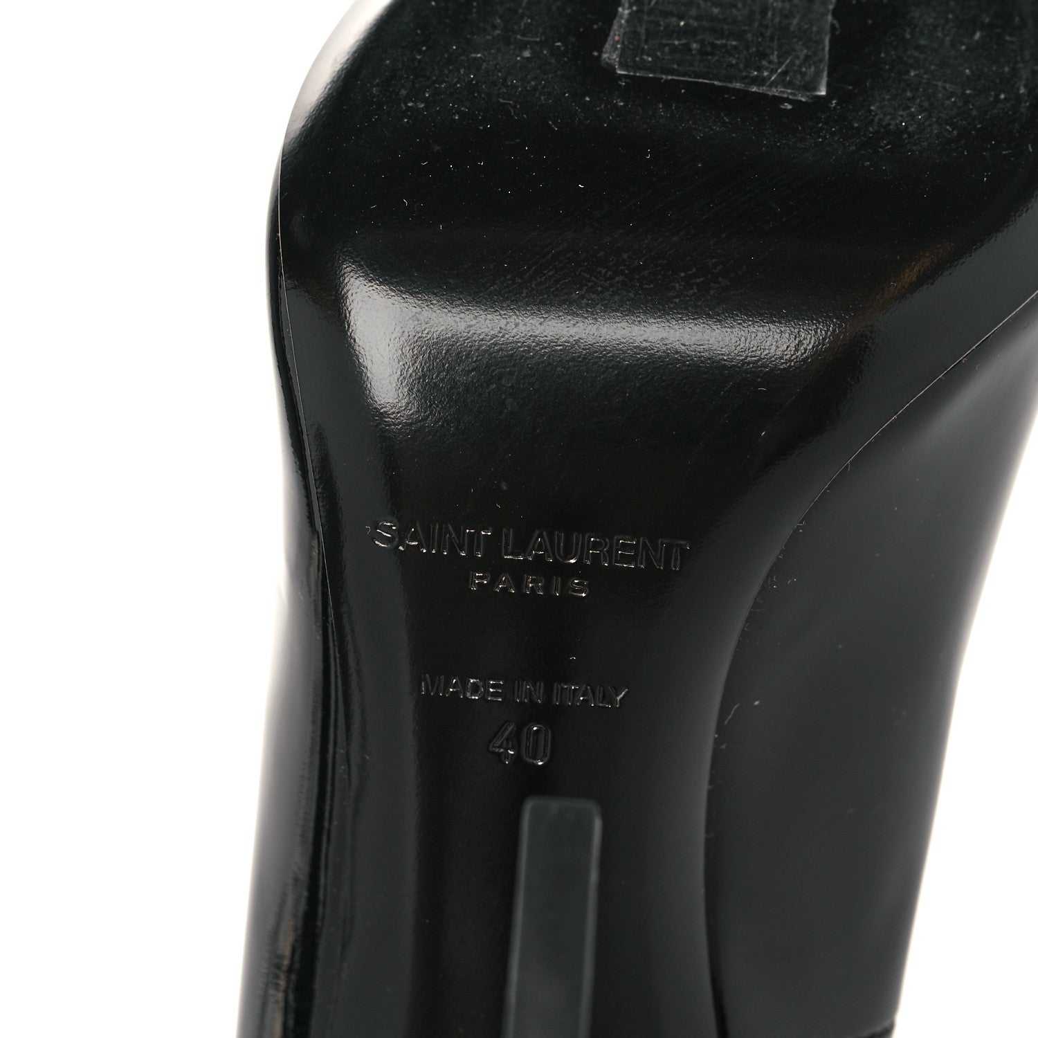 Saint Laurent Patent Opyum 110 Pumps 40 Black 6 of 8
