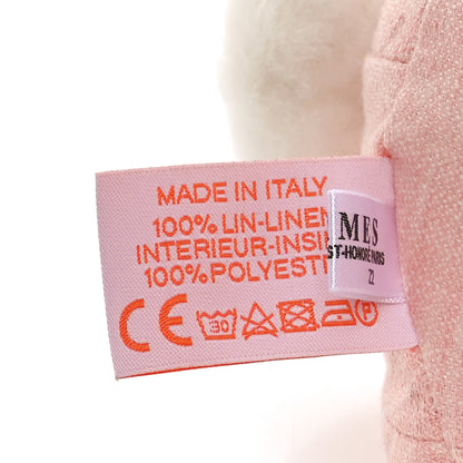 Hermes Linen Baby Hermy Plush Toy Rose Lilas 8 of 8
