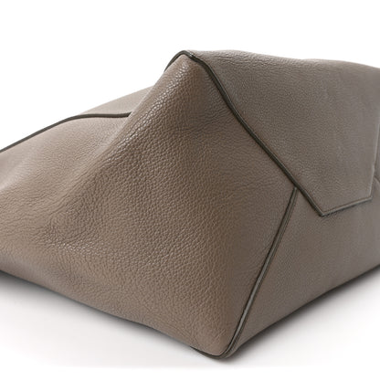 Celine Soft Grained Calfskin Small Belt Cabas Phantom Taupe 8 of 9