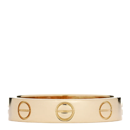 Cartier 18K Yellow Gold 3.5mm LOVE Wedding Band Ring 49 5 1 of 4