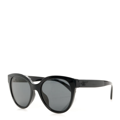 Chanel Acetate CC Butterfly Sunglasses 5414-A Black 1 of 9