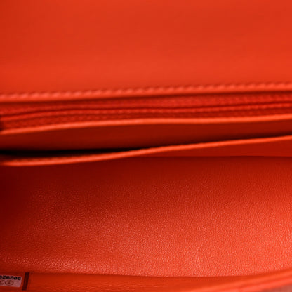 Chanel Lambskin Quilted Mini Square Flap Light Orange 5 of 9