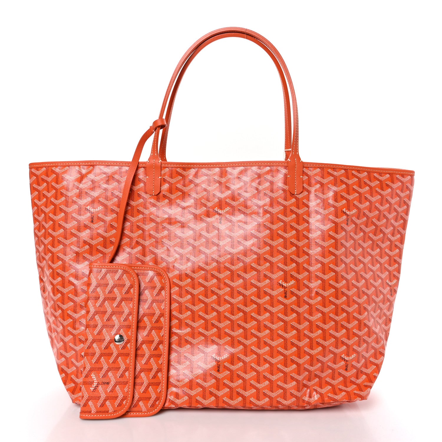 Goyard Goyardine Saint Louis GM Orange 3 of 11