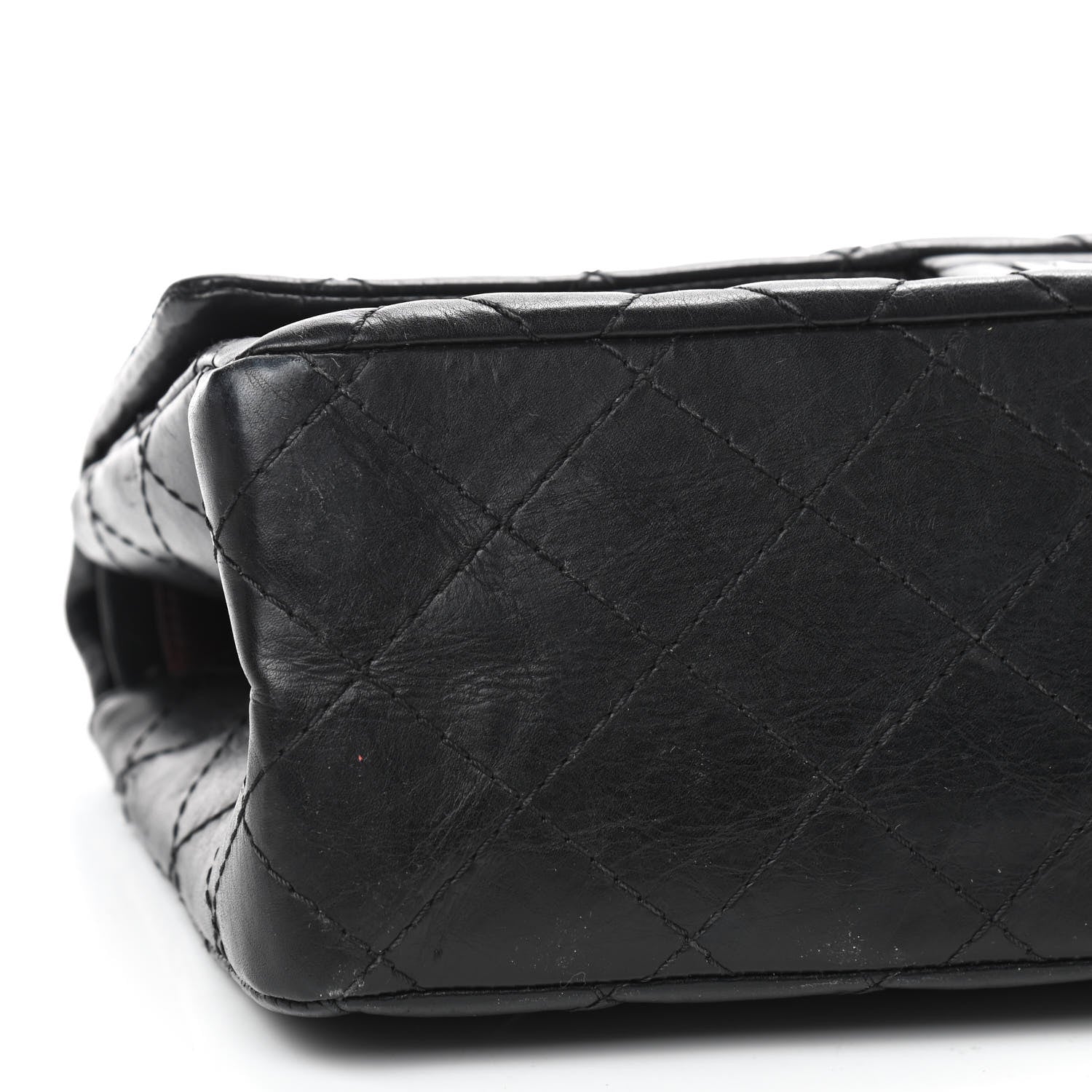 Chanel Aged Calfskin Quilted 2.55 Reissue 226 Flap Black 6 of 9