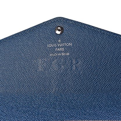 Louis Vuitton Epi Sarah Wallet NM Blue Celeste 6 of 6