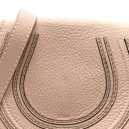 Chloe Calfskin Mini Marcie Round Crossbody Bag Blush Nude 7 of 9
