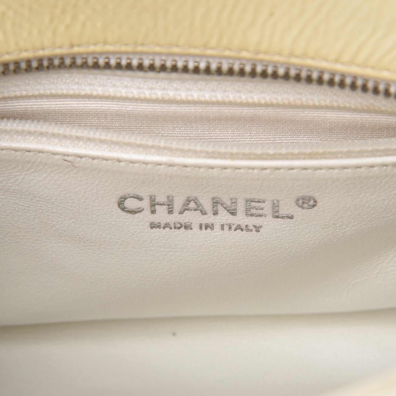 Chanel Patent Quilted Tote White 6 of 10