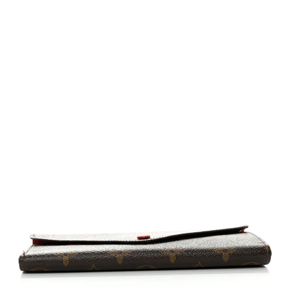 Louis Vuitton Monogram Josephine Wallet Red 8 of 13