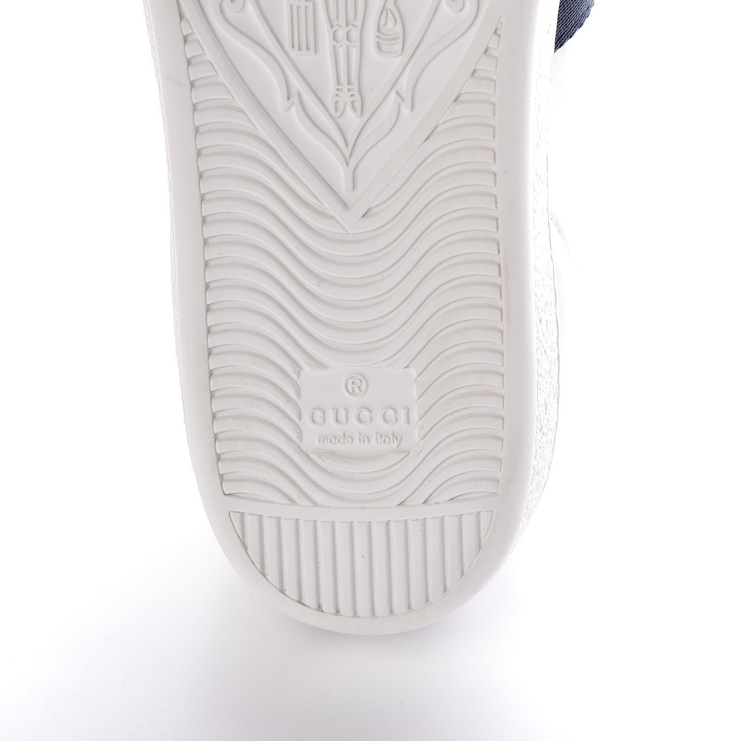 Gucci Calfskin Sequins Web Game Logo Womens Ace Sneakers 39.5 White 6 of 8