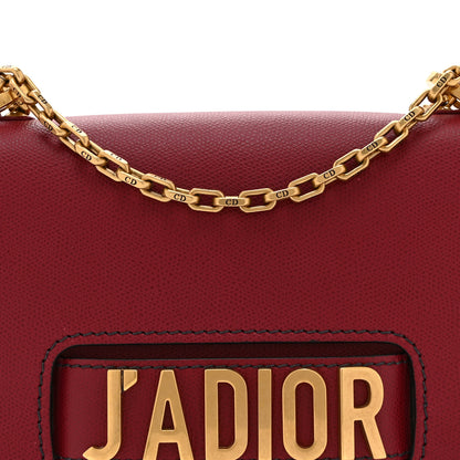 Christian Dior Grained Calfskin J'Adior Chain Flap Bag Red 8 of 10