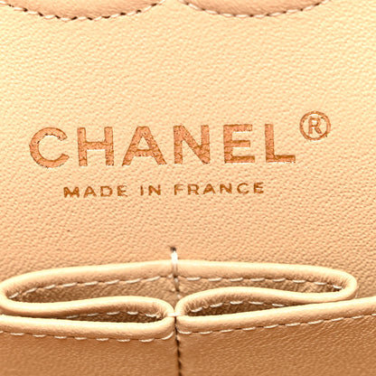 Chanel Caviar Quilted Small Double Flap Beige 6 of 11