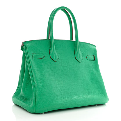 Hermes Taurillon Clemence Birkin 30 Menthe 2 of 11