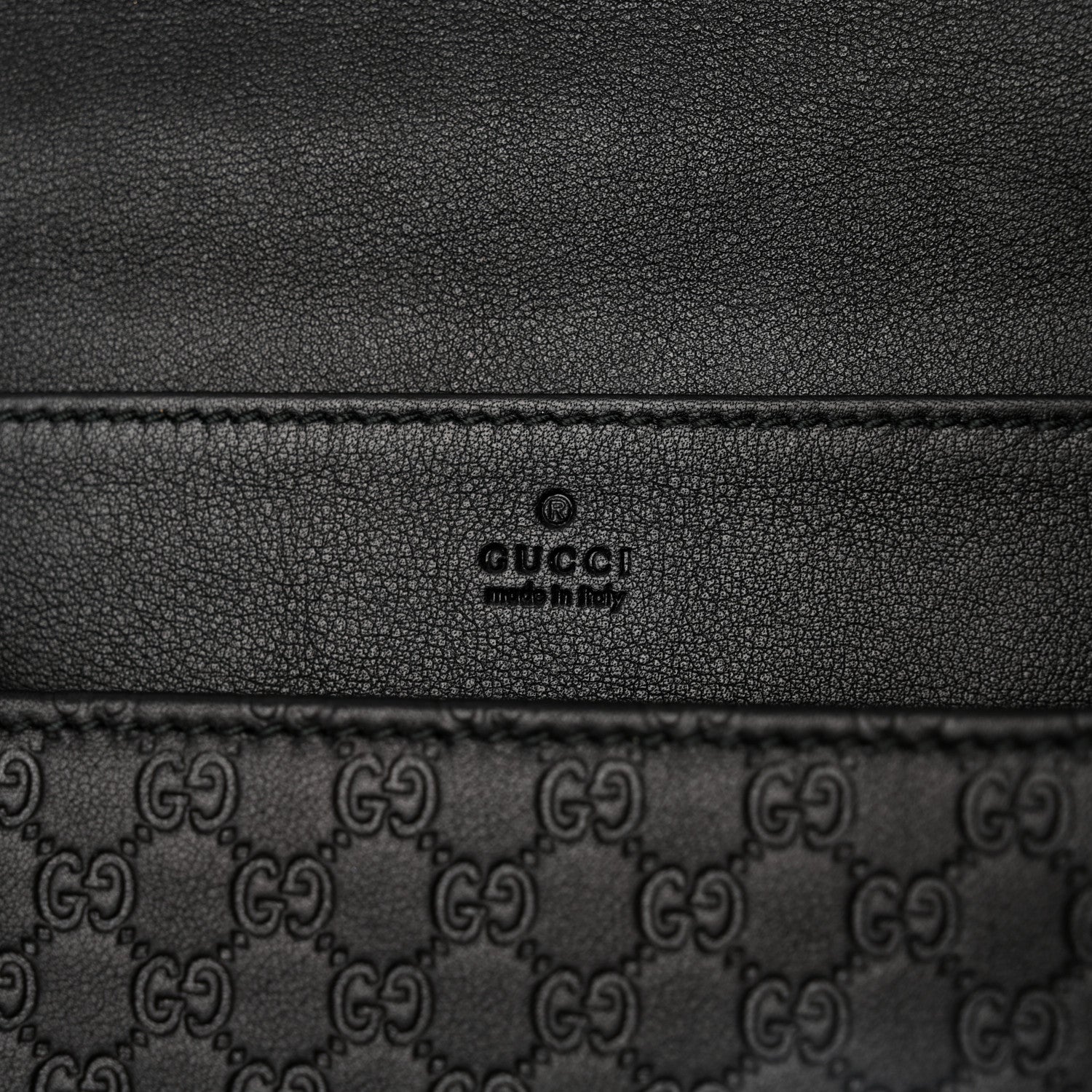 Gucci Microguccissima Travel Document Case Black 7 of 12